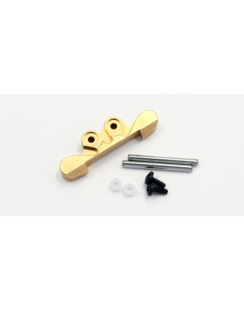 MBW025G-1 Aluminum Rear Sus Mount (1-deg/Gold) MBW025G-1  - KYOSHO RC